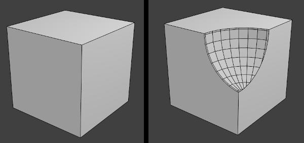 Blender Cube